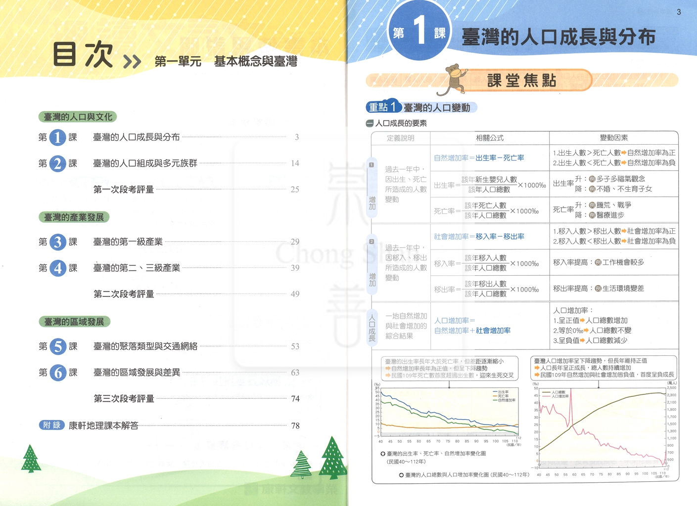 【國中114下】康軒國中命題焦點講義 地理(2)-國一下108課綱